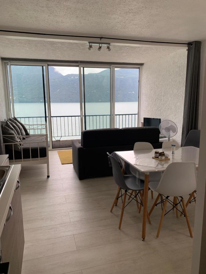 Le Lamartine, Vue Magnifique Face Au Lac Du Bourget Aix-les-Bains Bagian luar foto