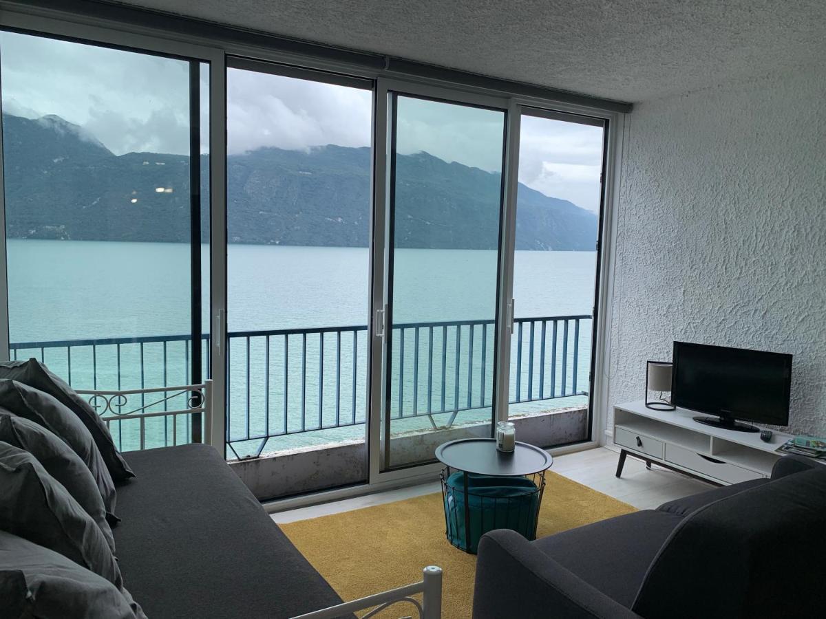 Le Lamartine, Vue Magnifique Face Au Lac Du Bourget Aix-les-Bains Bagian luar foto