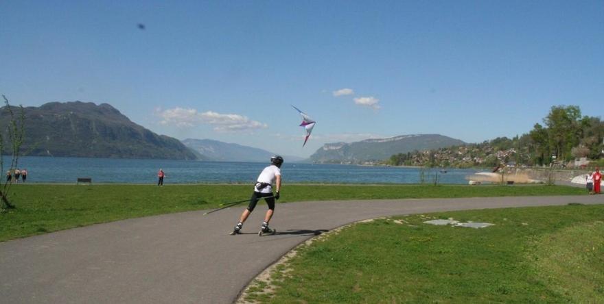 Le Lamartine, Vue Magnifique Face Au Lac Du Bourget Aix-les-Bains Bagian luar foto